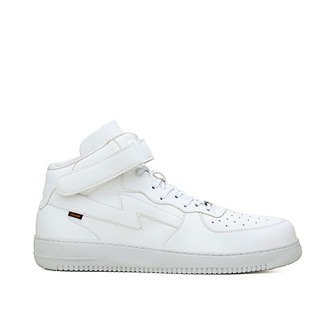 Veganer Sneaker | KING55 Paramount High-Top White