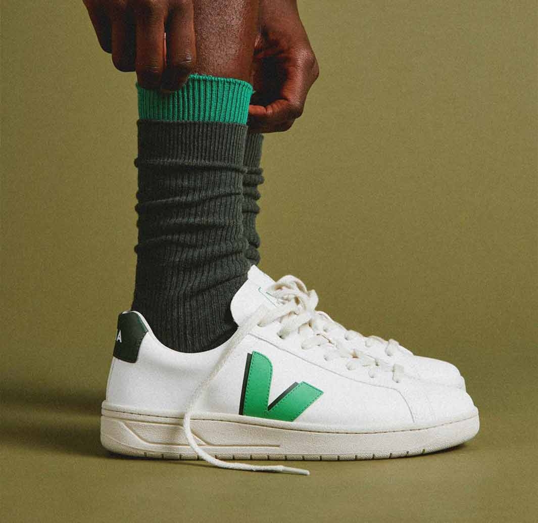 Weiße Vegane Sneakers
